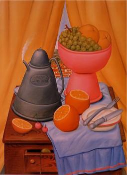 Still Life With Coffee Pot
